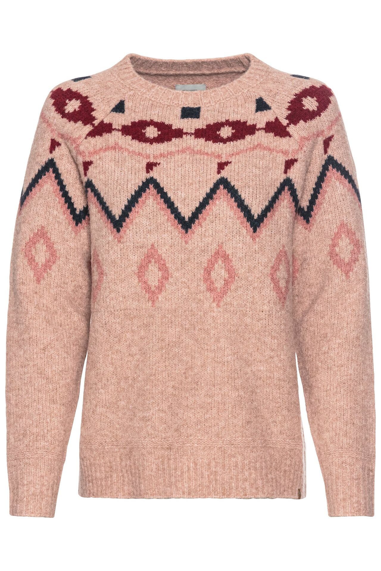 CAMEL ACTIVE Strickpullover 'Norwegian' rosa, Bild 1