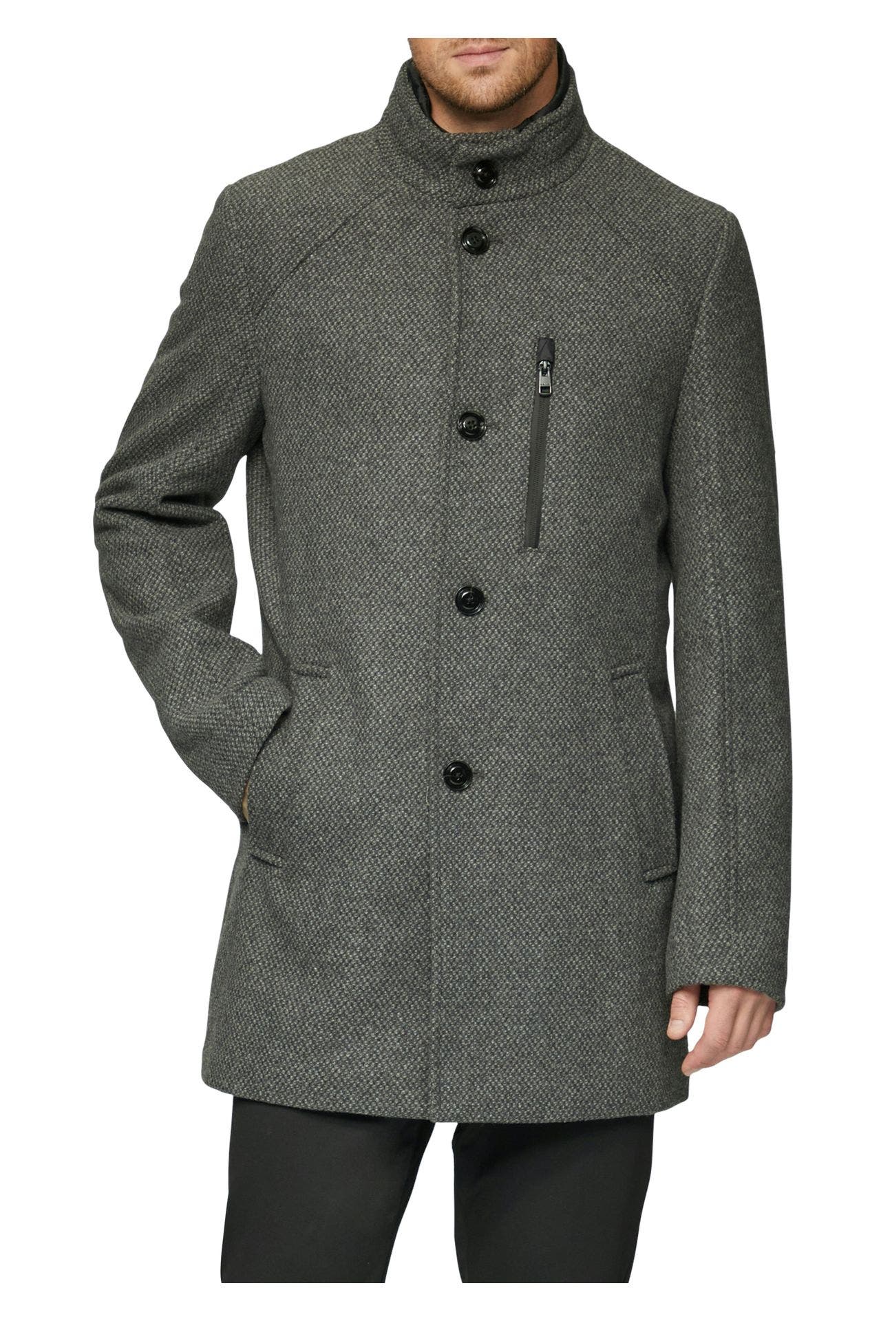 S.OLIVER BLACK LABEL Wollmixmantel grau, Bild 1