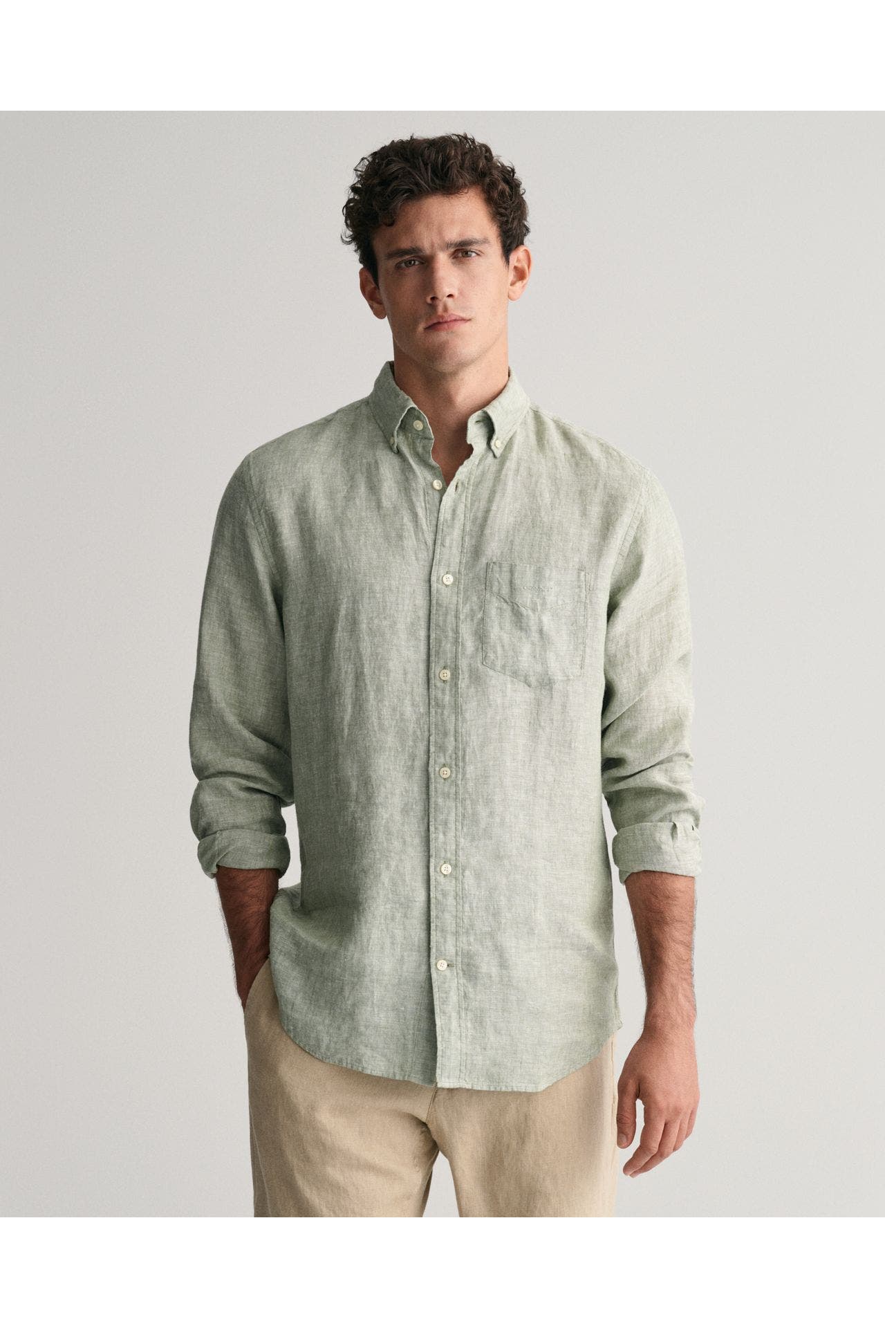 GANT Leinenhemd '43REg' Regular Fit, Bild 1