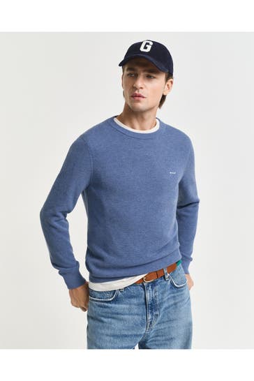 GANT Pullover taubenblau