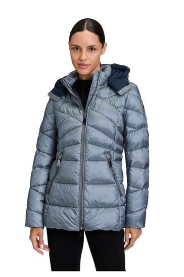 GIL BRET Steppjacke graublau