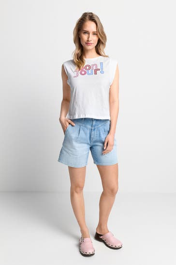 RICH & ROYAL Top weiß