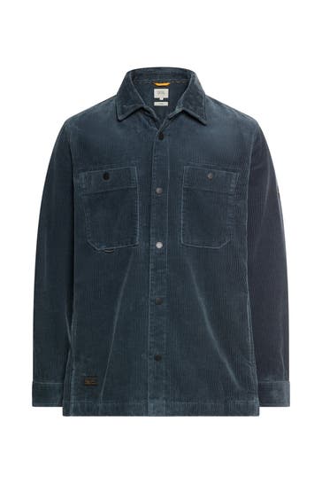 CAMEL ACTIVE Overshirt graublau