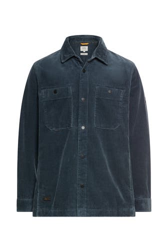 CAMEL ACTIVE Overshirt graublau