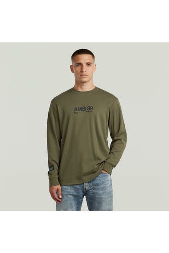 G-STAR Longsleeve oliv