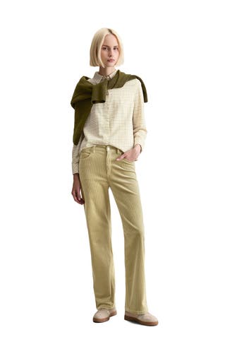 MARC O'POLO DENIM Cordhose 'Tomma' schilfgrün