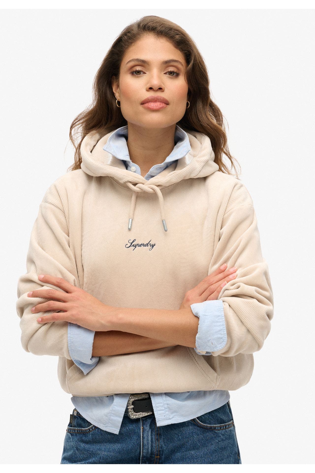 SUPERDRY Hoodie beige, Bild 1