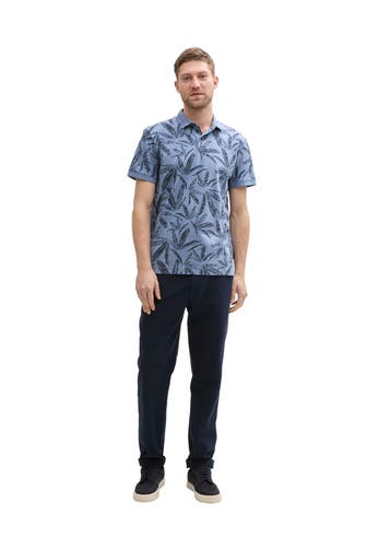 TOM TAILOR Polo-Shirt gemustert