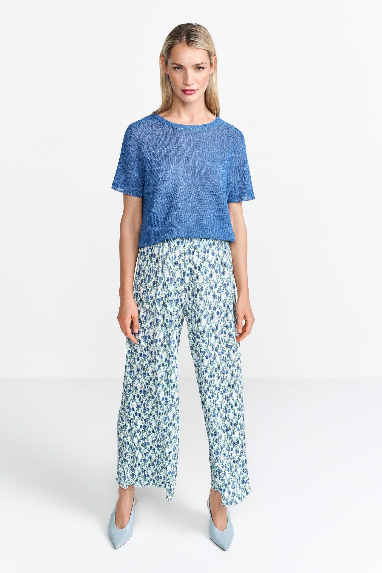 RICH & ROYAL Strickshirt blau, Bild 1