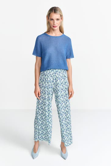 RICH & ROYAL Strickshirt blau