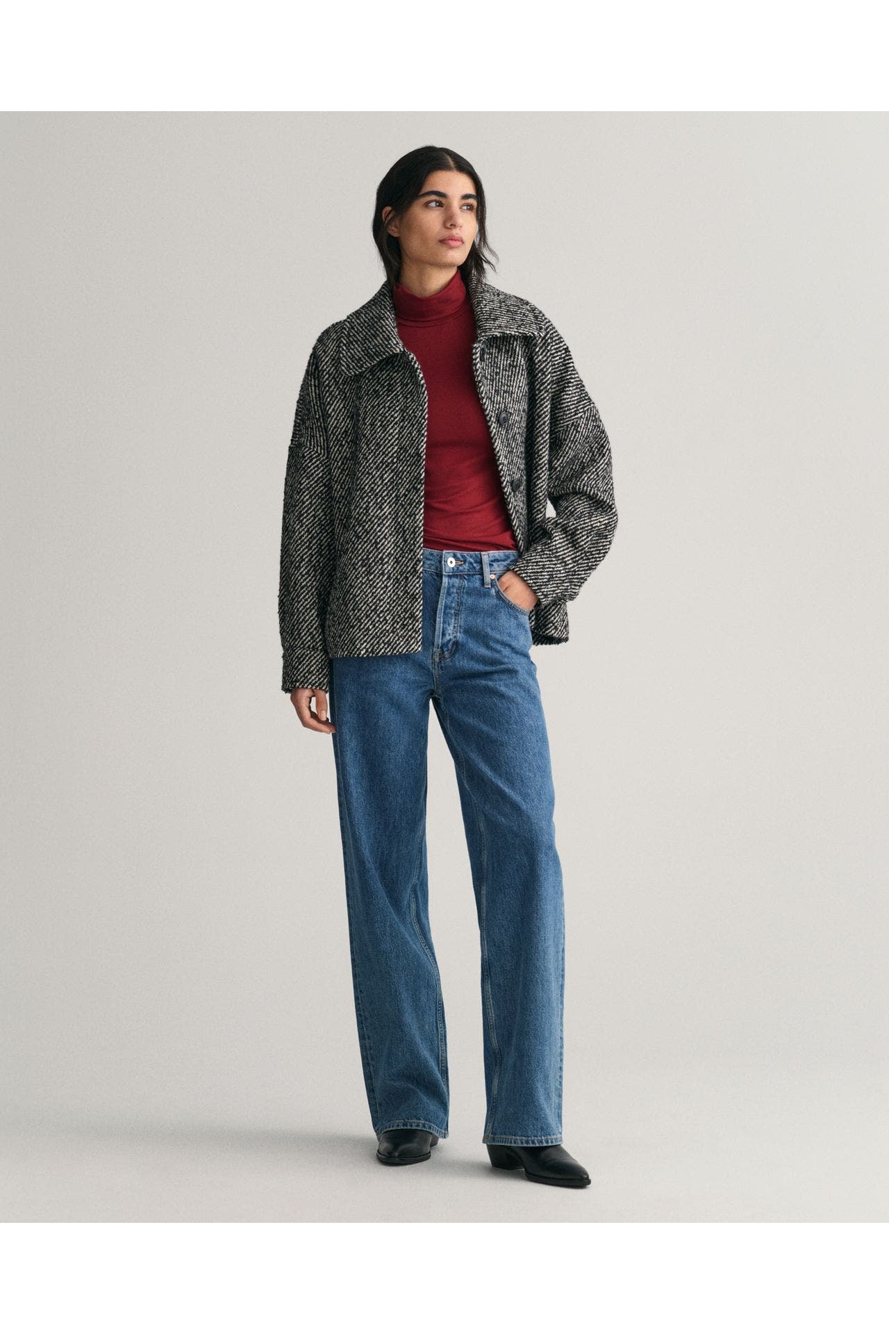 GANT Longsleeve dunkelrot, Bild 1