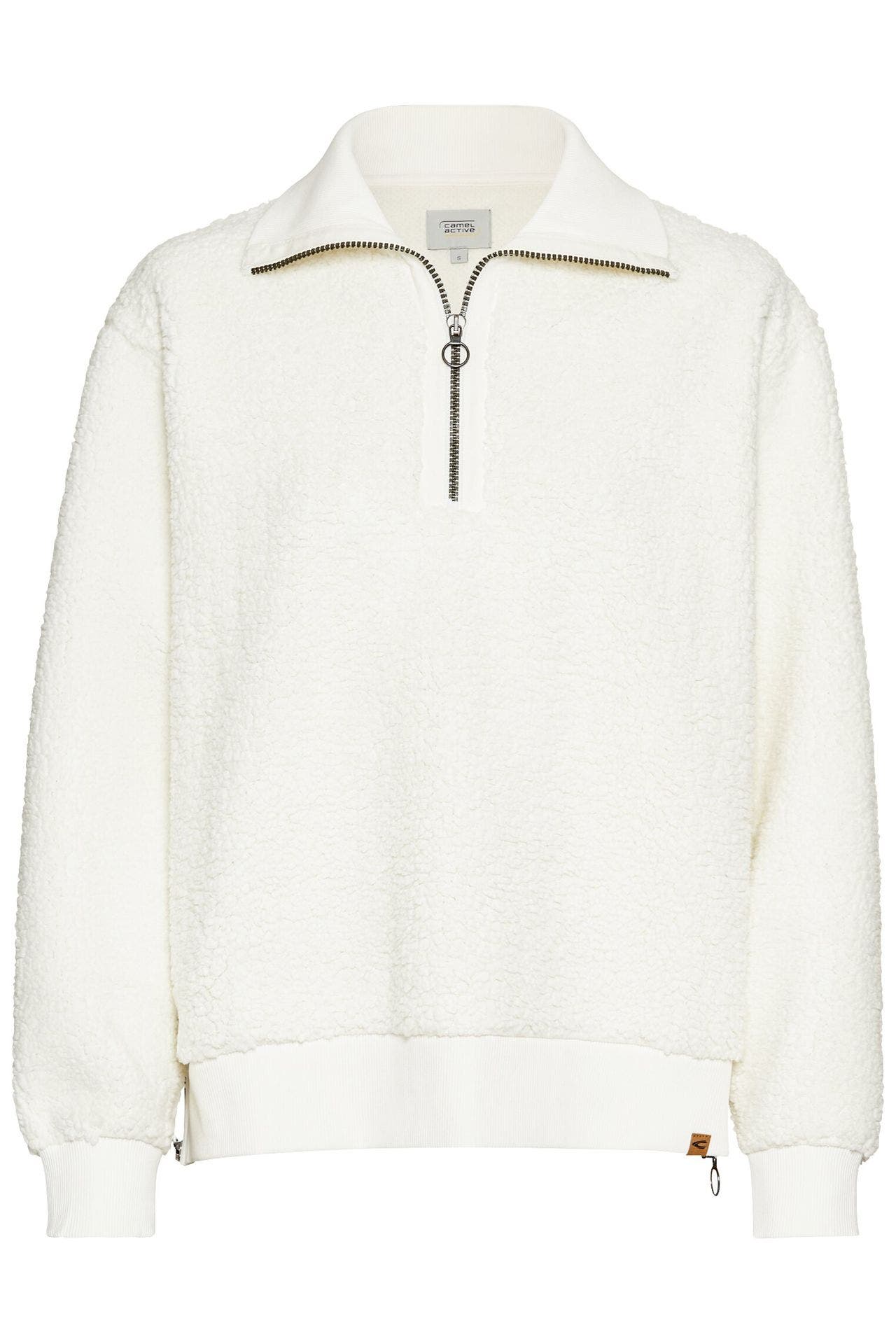 CAMEL ACTIVE Fleece-Troyer ecru, Bild 1