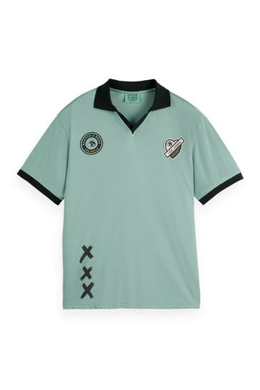 SCOTCH & SODA T-Shirt 'Joe Jonas' eisblau