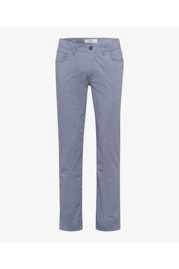 BRAX Stoffhose graublau