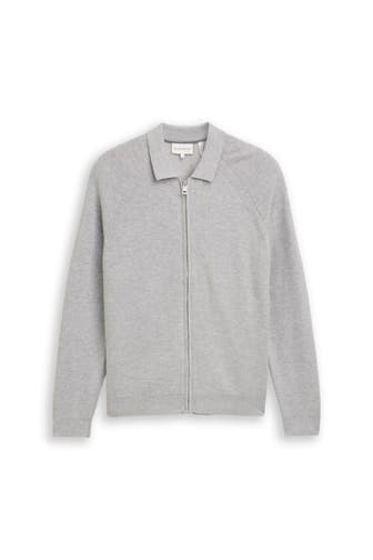 TOM TAILOR Strickjacke grau