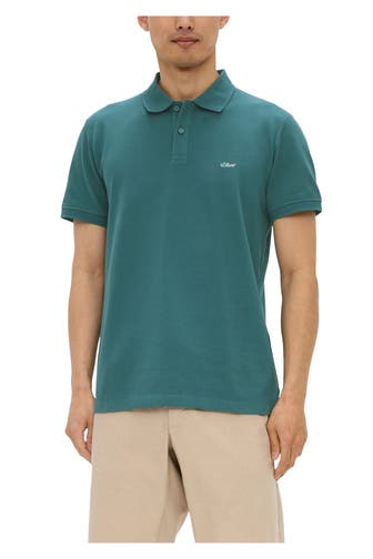 S.OLIVER Polo-Shirt petrol