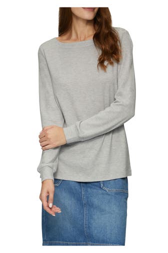 S.OLIVER Longsleeve hellgrau