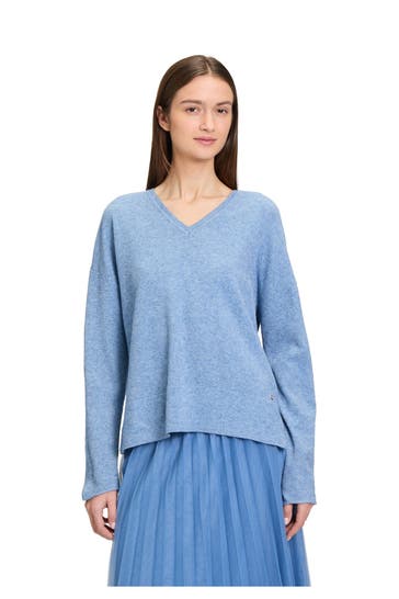 BETTY & CO Strickpullover blau