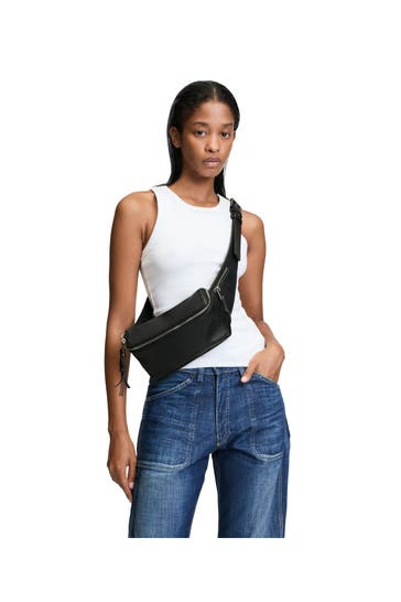 LIEBESKIND BERLIN Bauchtasche schwarz