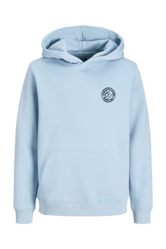 JACK & JONES Hoodie hellblau