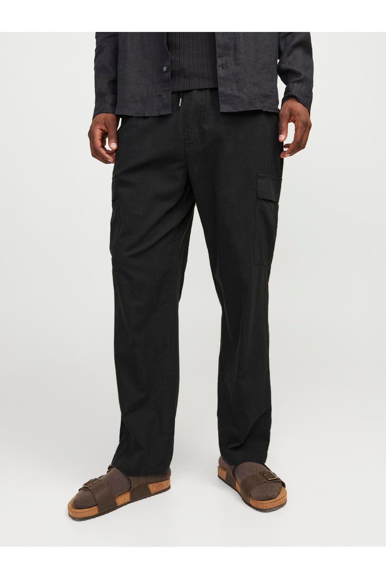JACK & JONES Cargohose schwarz, Bild 1