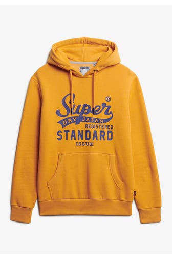 SUPERDRY Hoodie senfgelb