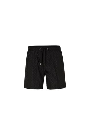 JOOP! Badeshorts 'Mykonos' schwarz