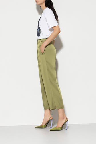 LUISA CERANO Stoffhose grün