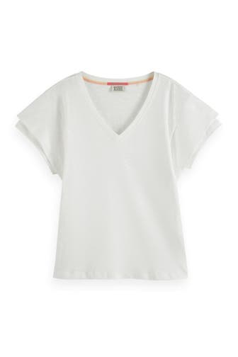 SCOTCH & SODA T-Shirt weiß