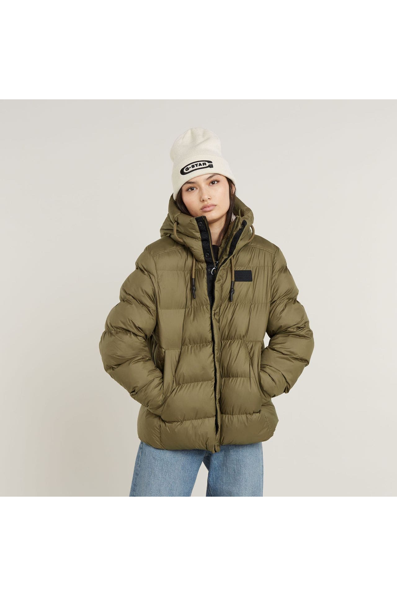 G-STAR Steppjacke 'Whistler' oliv, Bild 1