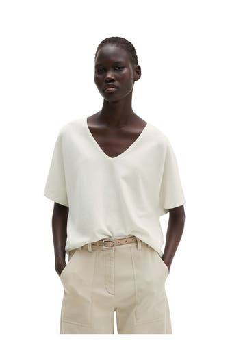 MARC O'POLO Strickshirt offwhite