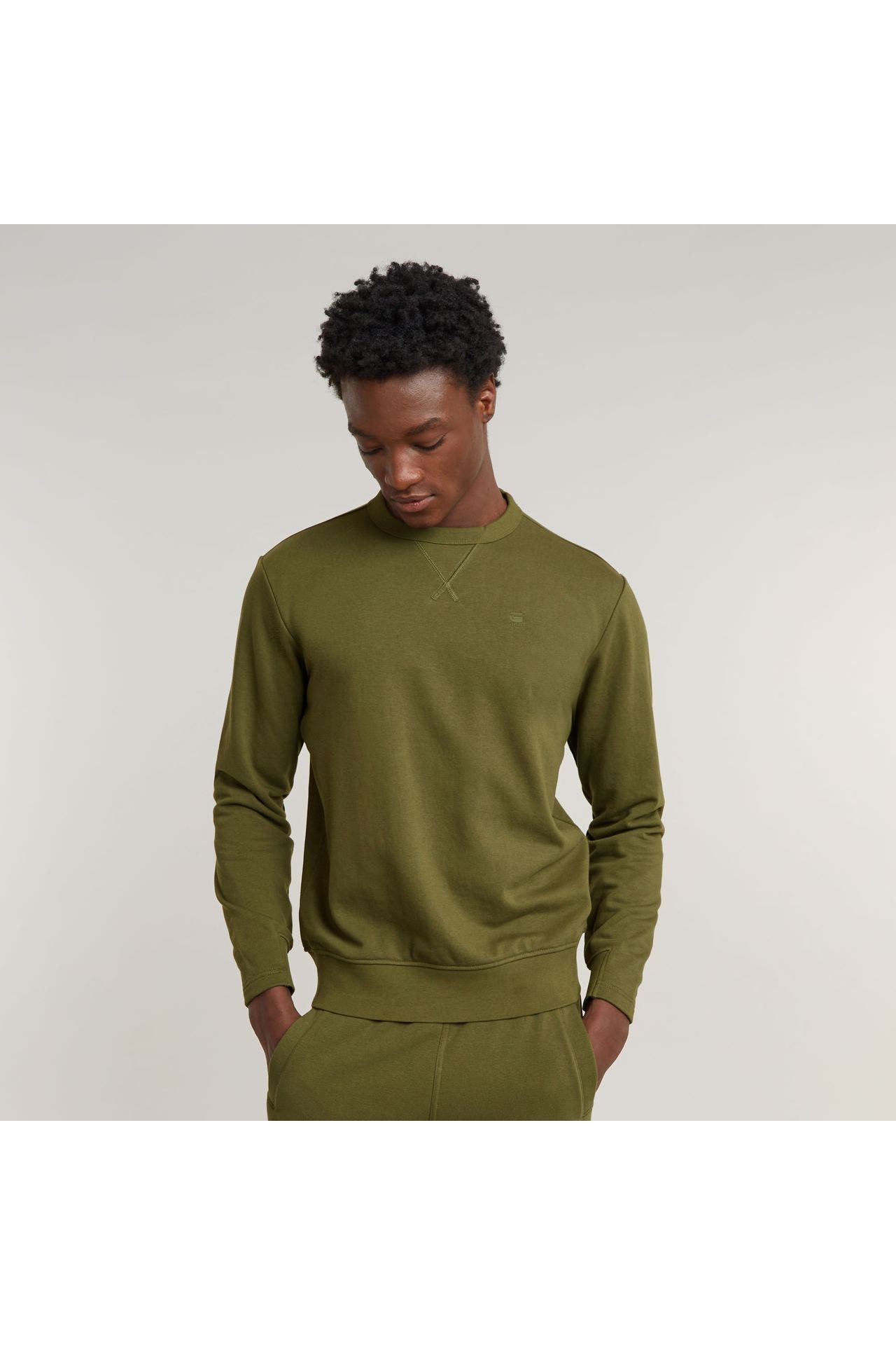 G-STAR Longsleeve moosgrün, Bild 1