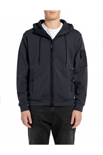 REPLAY Sweatjacke dunkelblau