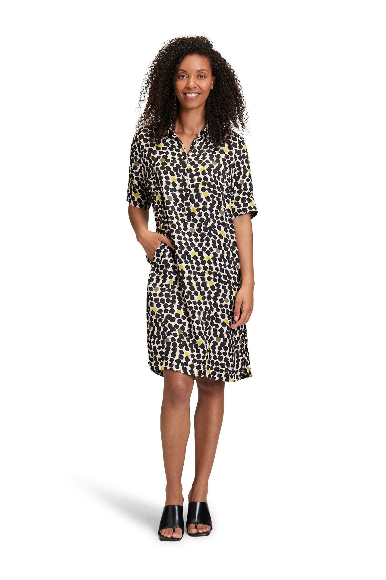 BETTY BARCLAY Blusenkleid gemustert, Bild 1