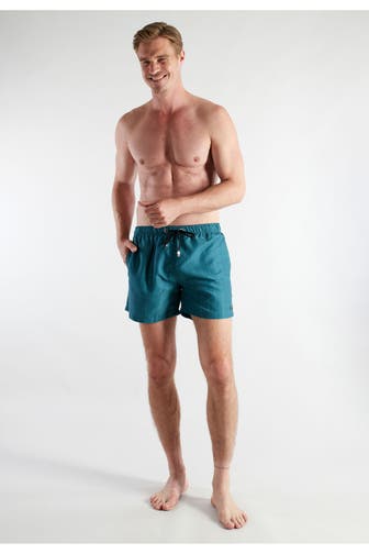 BUGATTI Badeshorts 'Amalfi' petrol