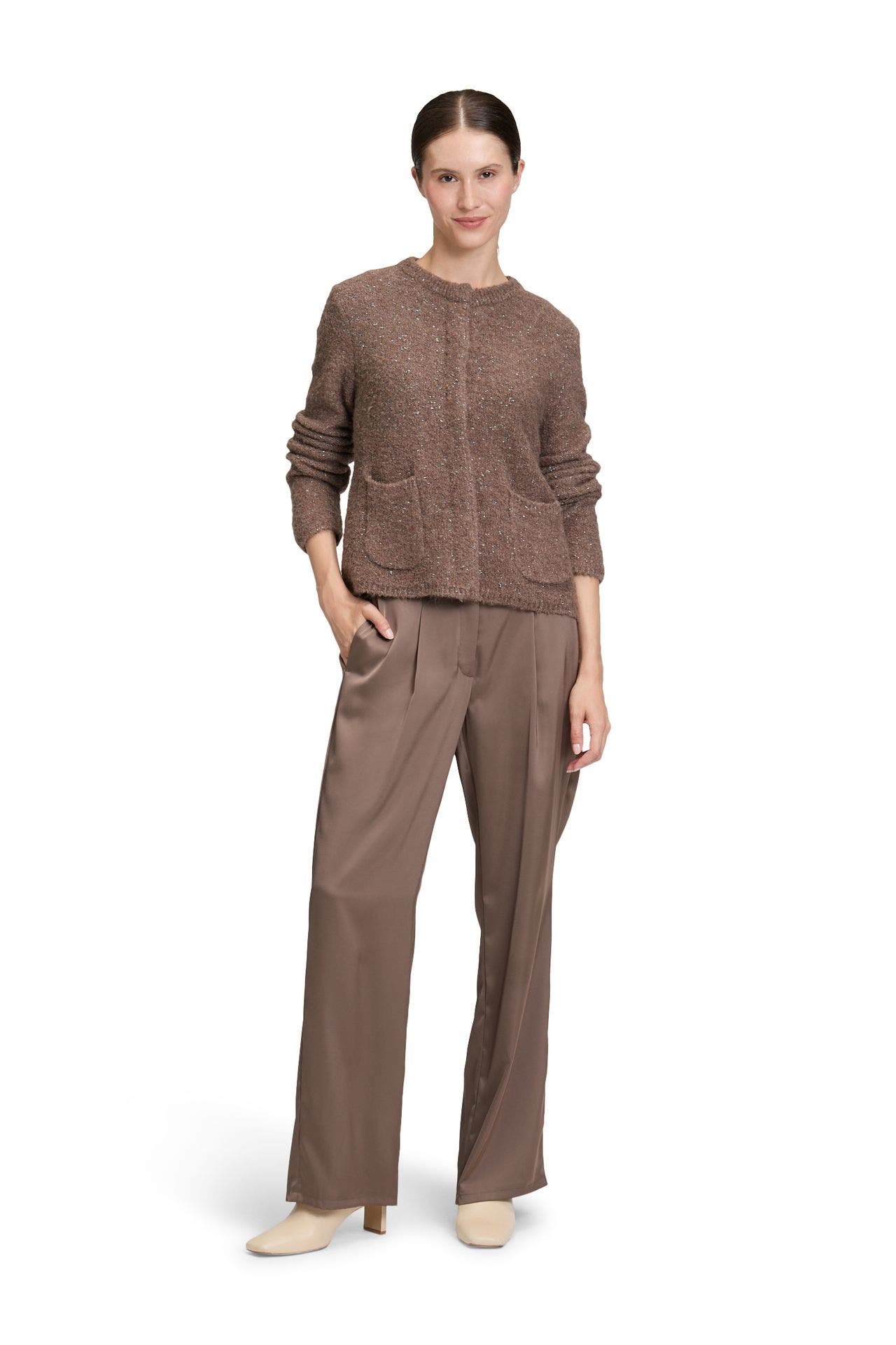 BETTY BARCLAY Strickjacke braun, Bild 1