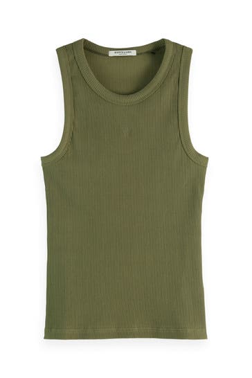 SCOTCH & SODA Top oliv