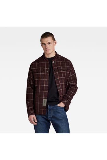 G-STAR Bomberjacke kariert