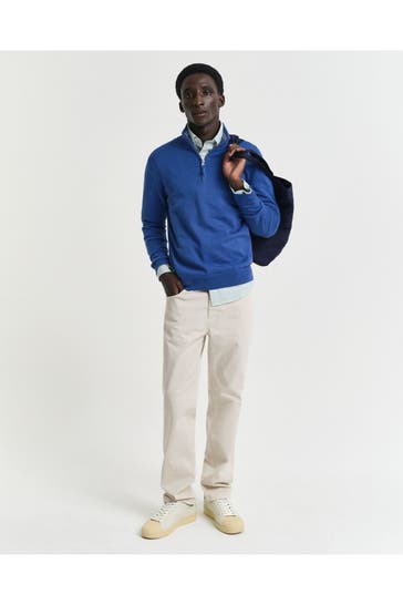 GANT Strick-Troyer royalblau