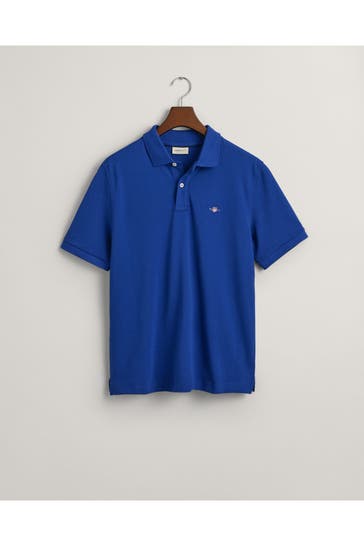 GANT Polo-Shirt royalblau