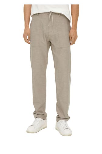 S.OLIVER Stoffhose 'Detroit' beige