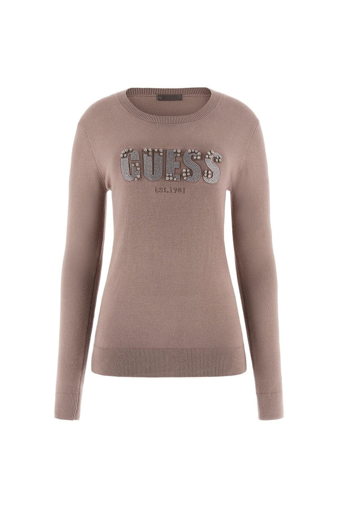 GUESS Strickpullover 'Reyna' braun, Bild 1