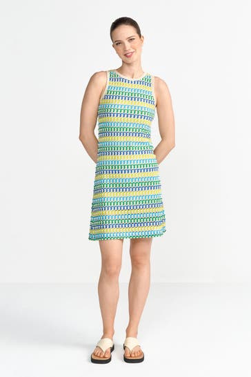 RICH & ROYAL Häkelkleid mehrfarbig