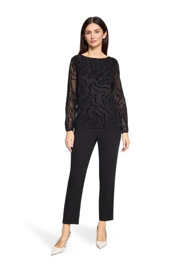 BETTY & CO Casual-Bluse schwarz