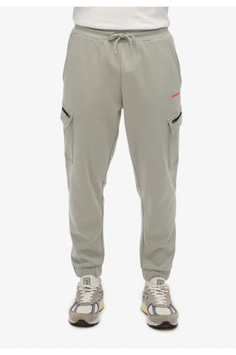 SUPERDRY Joggpants hellgrau