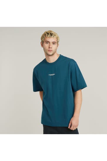 G-STAR T-Shirt azurblau