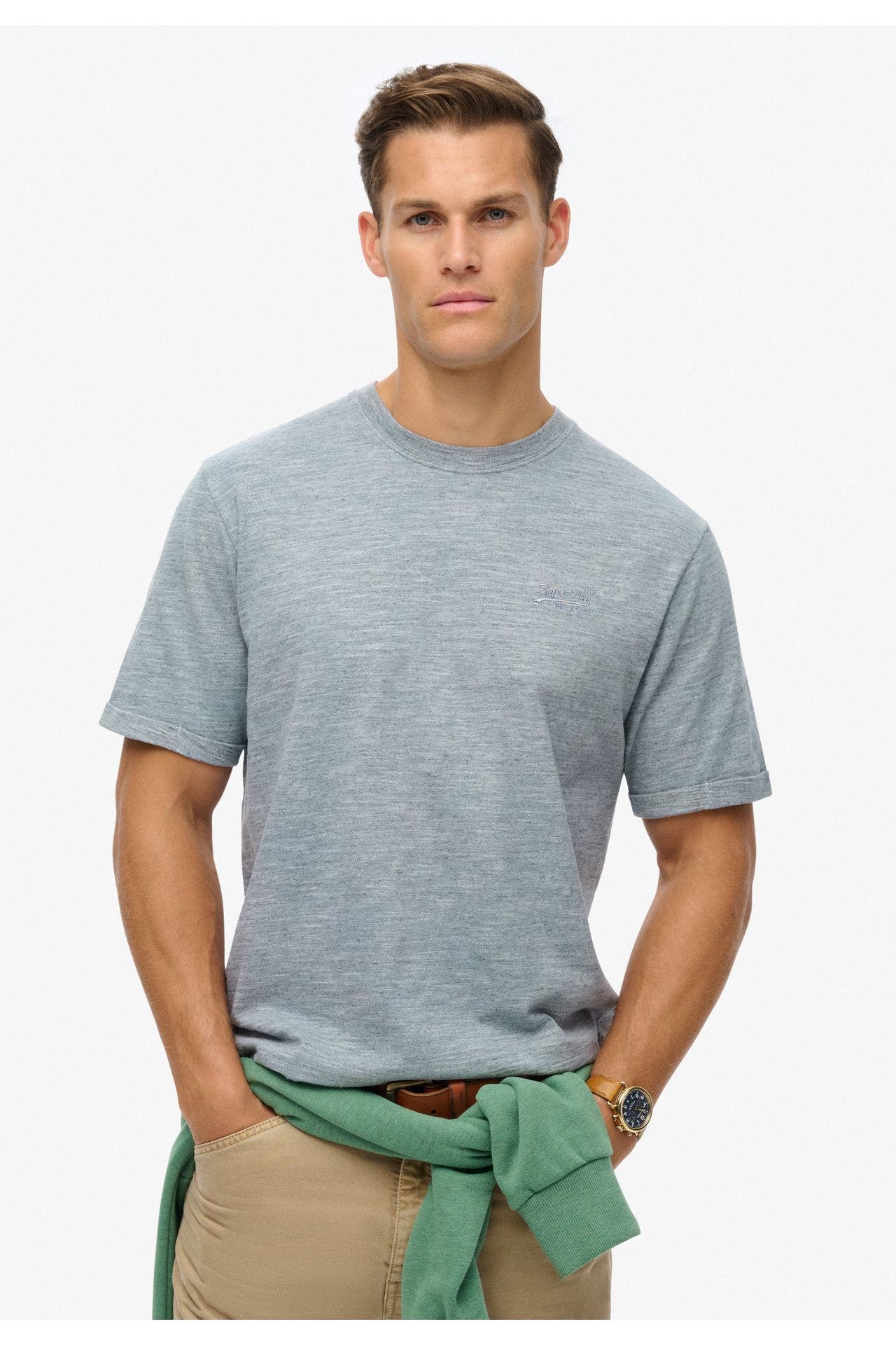 SUPERDRY T-Shirt graublau, Bild 1
