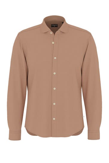 STRELLSON Casual-Hemd apricot