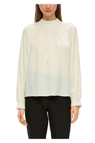 S.OLIVER BLACK LABEL Blusenshirt creme
