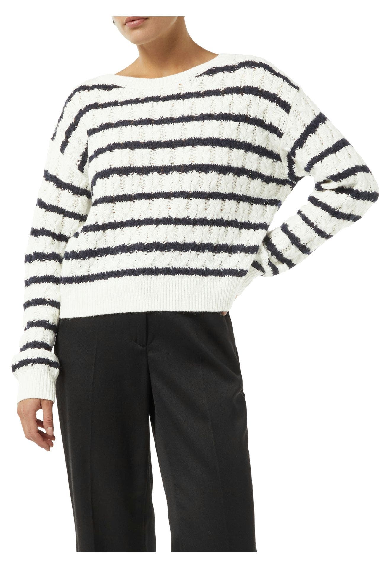COMMA, Strickpullover gestreift, Bild 1